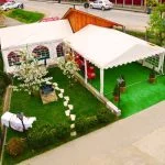 venesis-house-sighisoara-garden-tent-trees-top-view
